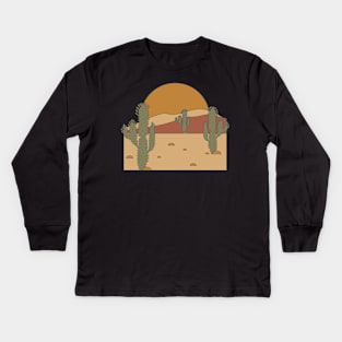 saguaro national park east Kids Long Sleeve T-Shirt